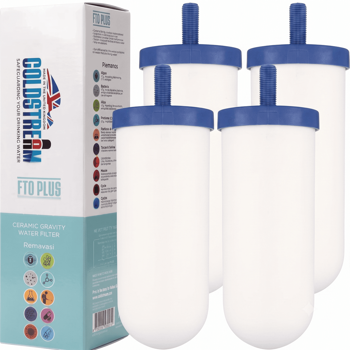 Coldstream FTO+ filter for gravity systems